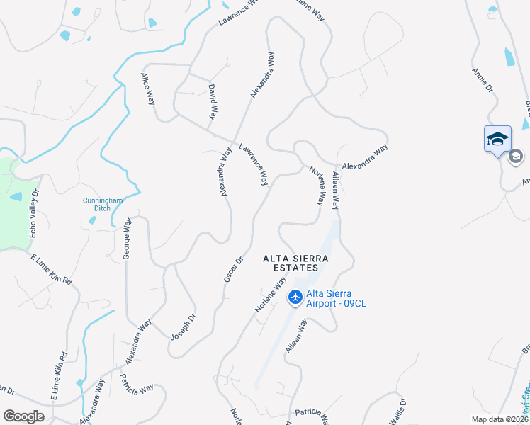map of restaurants, bars, coffee shops, grocery stores, and more near 16712 Oscar Drive in Grass Valley