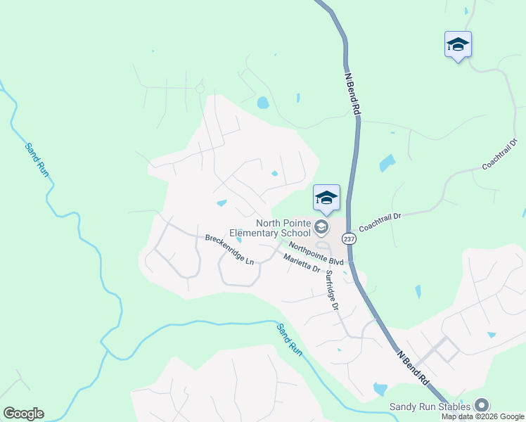 map of restaurants, bars, coffee shops, grocery stores, and more near 1983 Montpelier Drive in Hebron