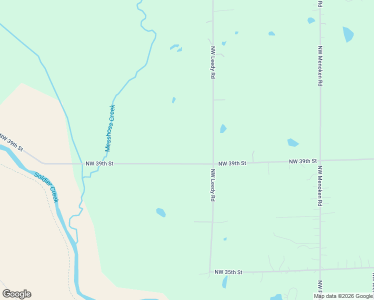 map of restaurants, bars, coffee shops, grocery stores, and more near 3525 Northwest Leedy Road in Topeka