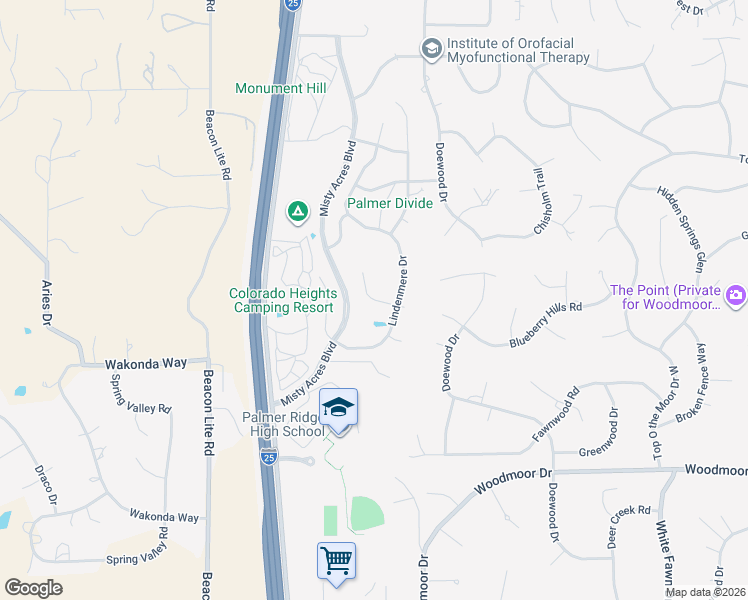 map of restaurants, bars, coffee shops, grocery stores, and more near Still River Court in Monument