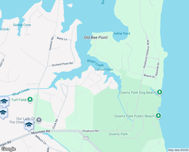 map of restaurants, bars, coffee shops, grocery stores, and more near 8284 Choptank Road in Pasadena