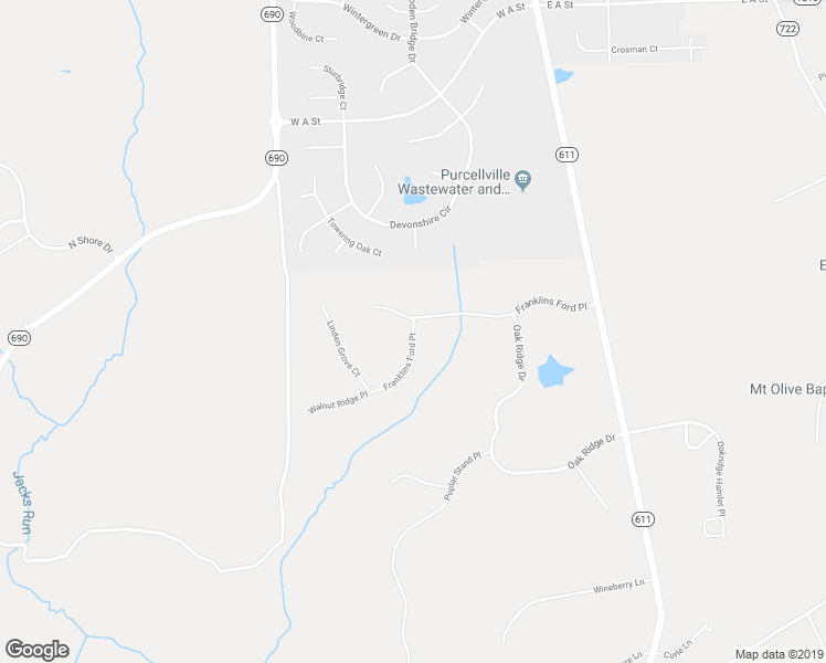 map of restaurants, bars, coffee shops, grocery stores, and more near 37241 Walnut Ridge Place in Purcellville