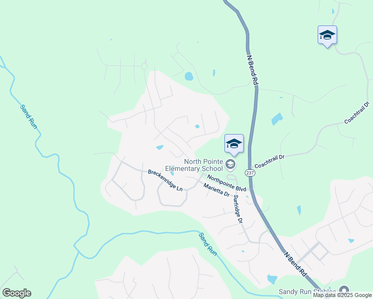 map of restaurants, bars, coffee shops, grocery stores, and more near 1983 Montpelier Drive in Hebron