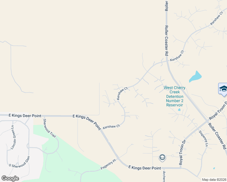 map of restaurants, bars, coffee shops, grocery stores, and more near 19610 Rathbone Circle in Monument