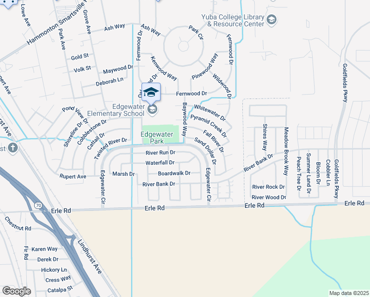 map of restaurants, bars, coffee shops, grocery stores, and more near 1837 River Run Drive in Marysville