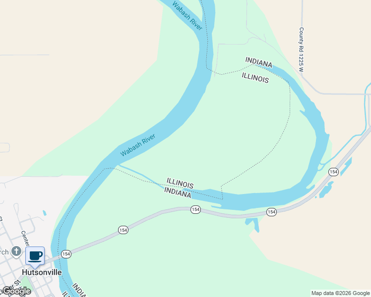 map of restaurants, bars, coffee shops, grocery stores, and more near in Hutsonville