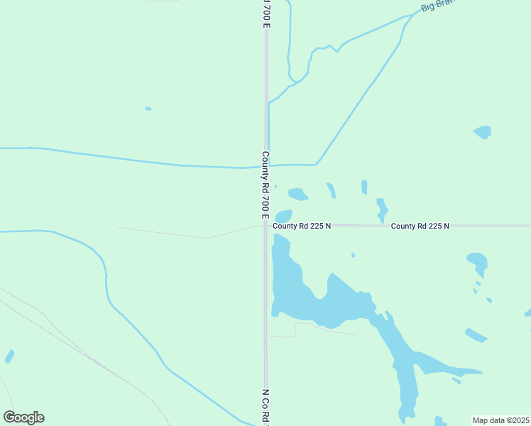 map of restaurants, bars, coffee shops, grocery stores, and more near County Road 700 East in New Lebanon