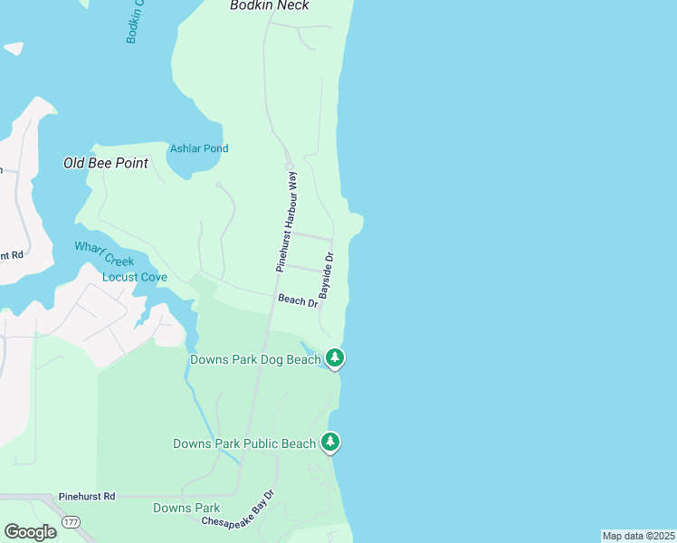 map of restaurants, bars, coffee shops, grocery stores, and more near 8227 Bayside Drive in Pasadena