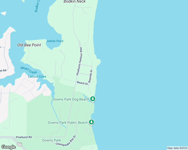 map of restaurants, bars, coffee shops, grocery stores, and more near 8227 Bayside Drive in Pasadena