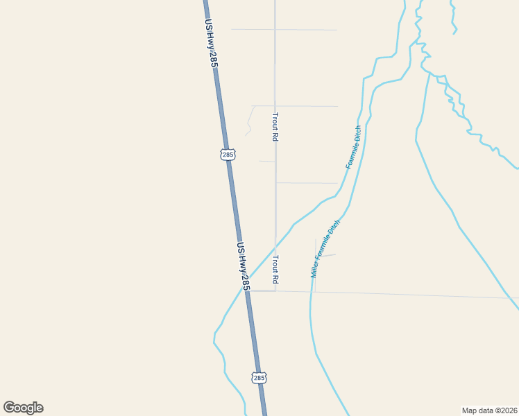 map of restaurants, bars, coffee shops, grocery stores, and more near 331 Trout Road in Fairplay