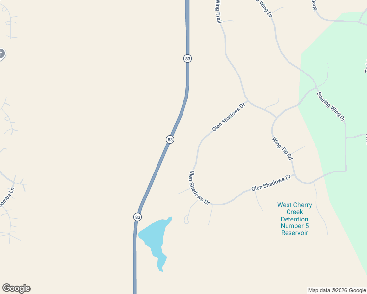 map of restaurants, bars, coffee shops, grocery stores, and more near 19840 Glen Shadows Drive in Colorado Springs