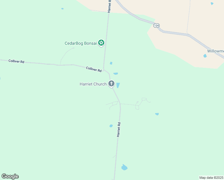 map of restaurants, bars, coffee shops, grocery stores, and more near 3888 Harriet Road in Hillsboro