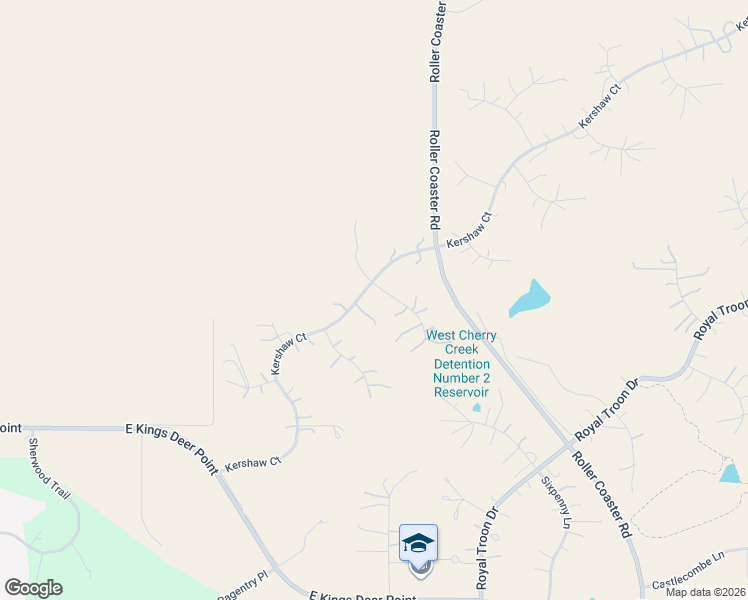 map of restaurants, bars, coffee shops, grocery stores, and more near 19595 Kershaw Court in Monument