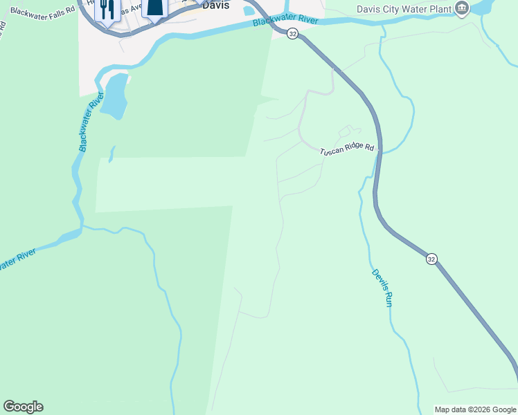 map of restaurants, bars, coffee shops, grocery stores, and more near Tuscan Ridge Road in Davis