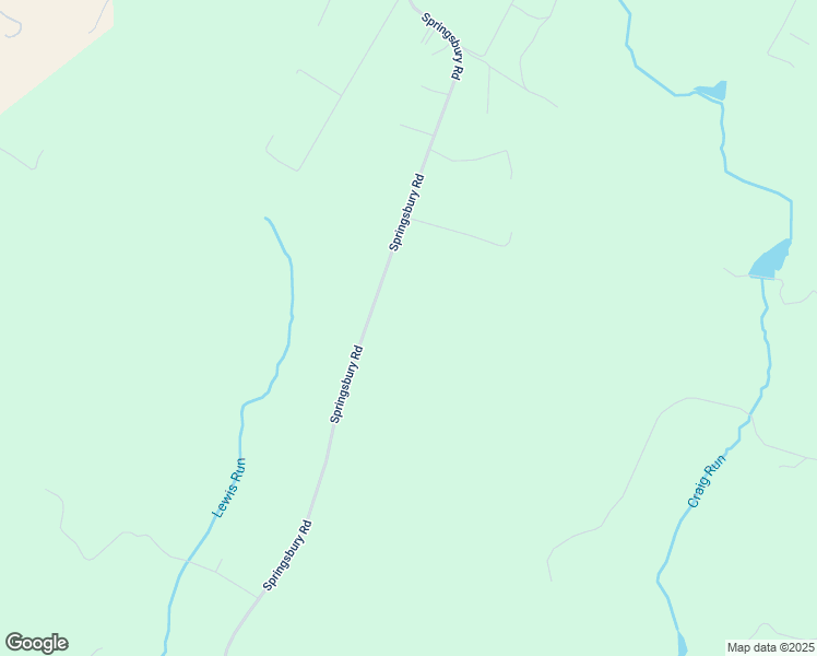 map of restaurants, bars, coffee shops, grocery stores, and more near 1609 Springsbury Road in Berryville