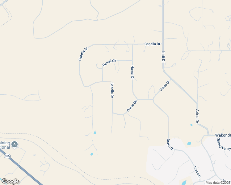 map of restaurants, bars, coffee shops, grocery stores, and more near 19815 Capella Drive in Monument