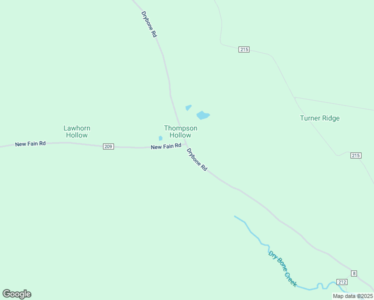 map of restaurants, bars, coffee shops, grocery stores, and more near 2200 New Fain Road in Peebles