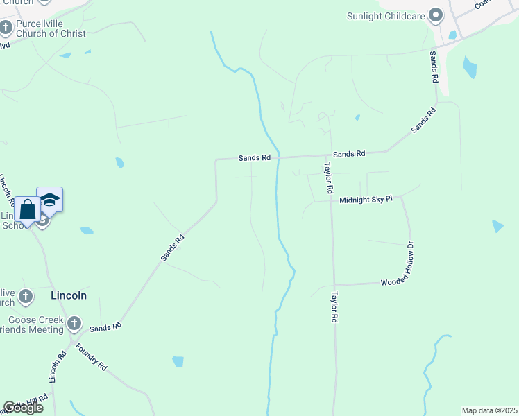 map of restaurants, bars, coffee shops, grocery stores, and more near 17984 Manassas Gap Court in Hamilton
