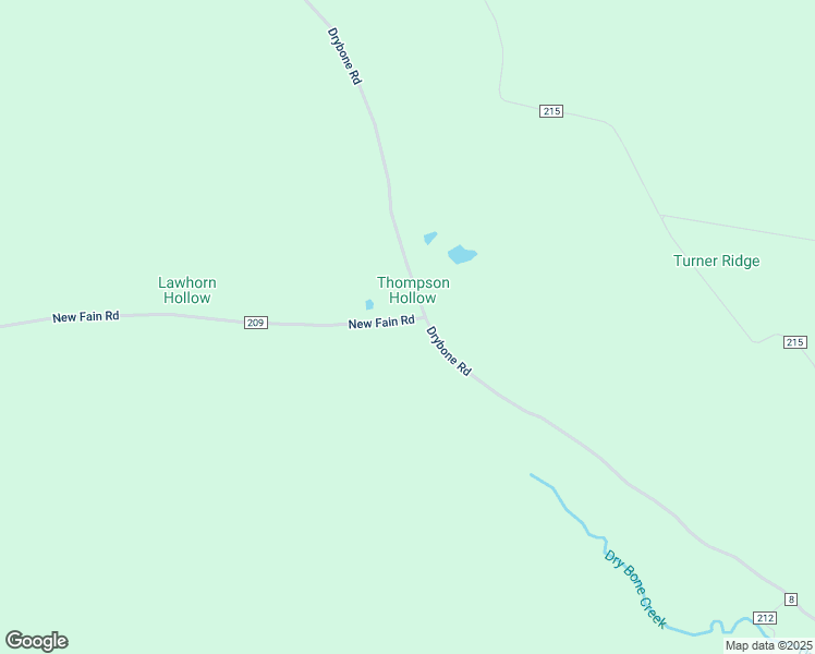 map of restaurants, bars, coffee shops, grocery stores, and more near 2200 New Fain Road in Peebles