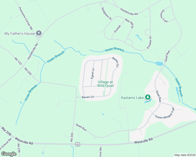 map of restaurants, bars, coffee shops, grocery stores, and more near 194 Putter Way in Kent County