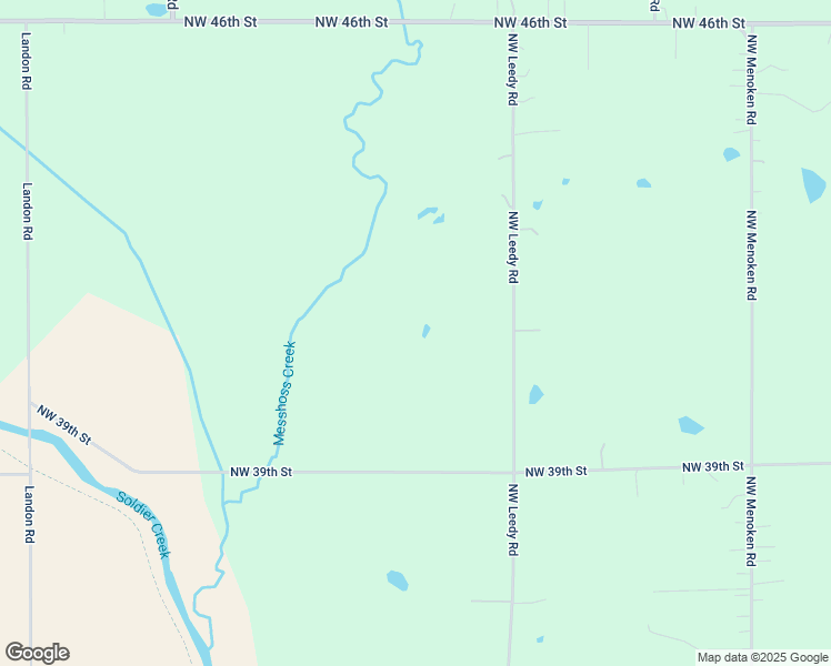 map of restaurants, bars, coffee shops, grocery stores, and more near 4143 Northwest Leedy Road in Topeka