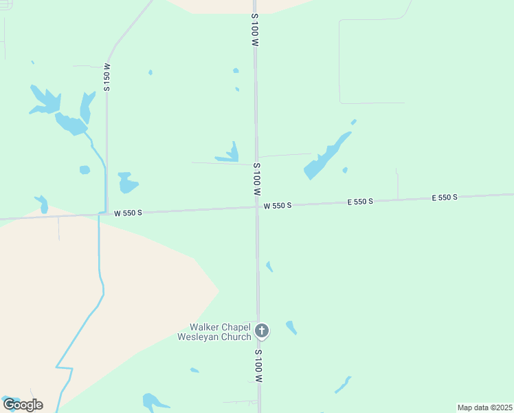 map of restaurants, bars, coffee shops, grocery stores, and more near 455 West 550 South in Columbus