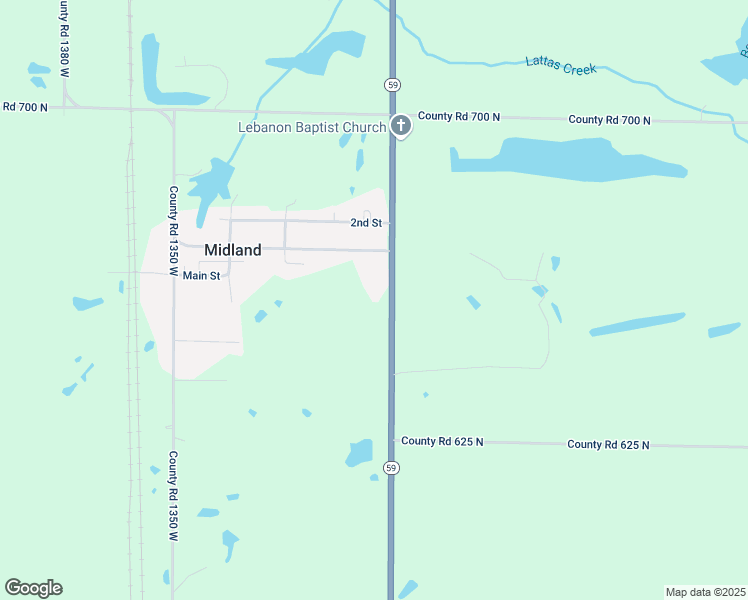 map of restaurants, bars, coffee shops, grocery stores, and more near 842 Railroad 1 in Linton