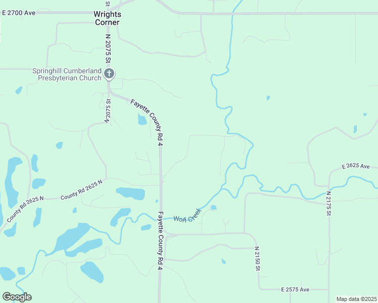 map of restaurants, bars, coffee shops, grocery stores, and more near 85 RR 2 in Beecher City