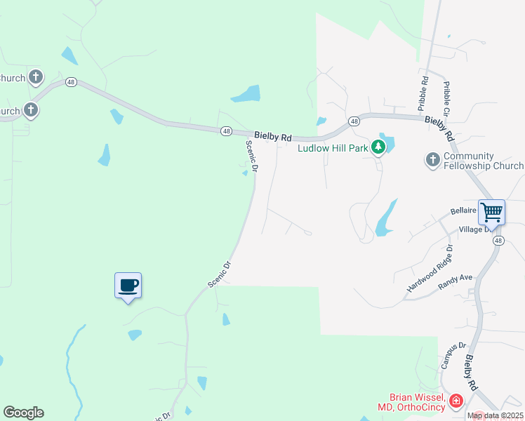 map of restaurants, bars, coffee shops, grocery stores, and more near 124 Butler Drive in Lawrenceburg