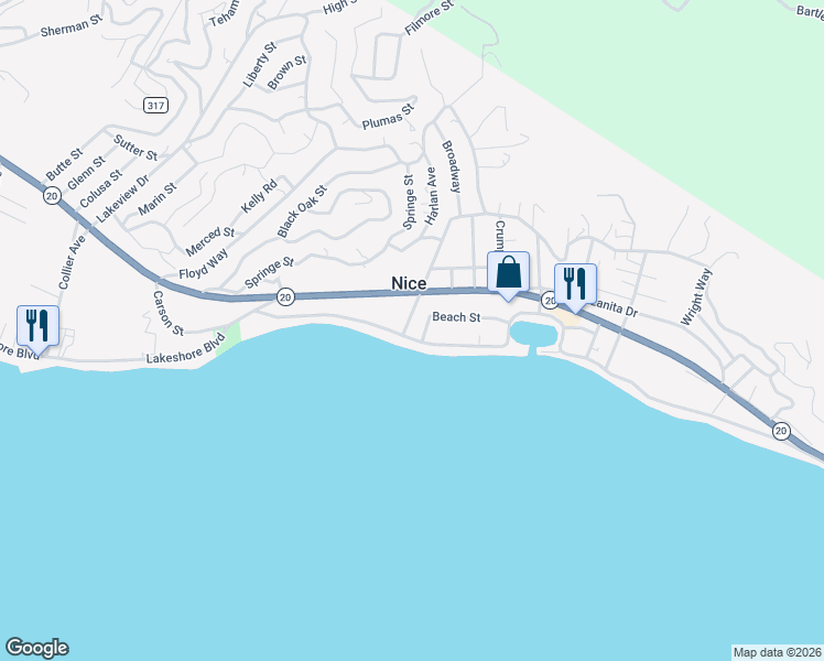 map of restaurants, bars, coffee shops, grocery stores, and more near 10 Sayre Avenue in Nice