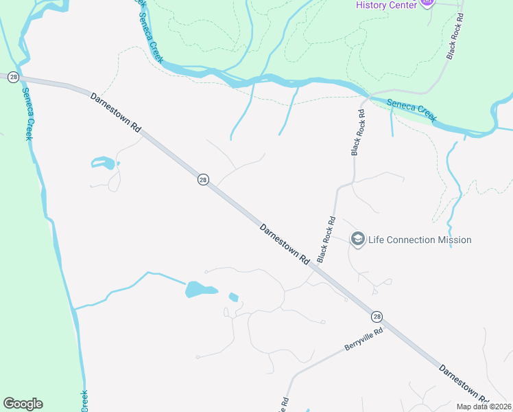 map of restaurants, bars, coffee shops, grocery stores, and more near 15353-15705 Darnestown Road in Darnestown