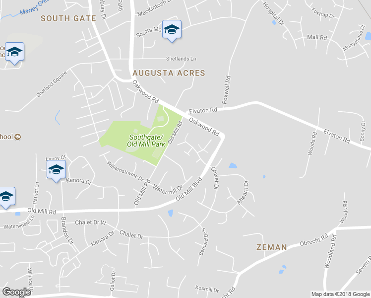 map of restaurants, bars, coffee shops, grocery stores, and more near 242 Nathan Way in Millersville