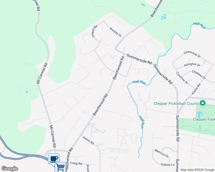 map of restaurants, bars, coffee shops, grocery stores, and more near 4778 Beechwood Road in Cincinnati