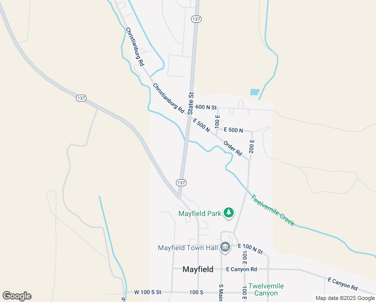 map of restaurants, bars, coffee shops, grocery stores, and more near 313 State Street in Mayfield
