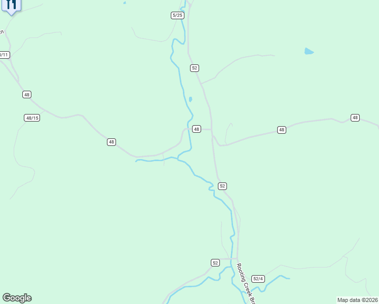 map of restaurants, bars, coffee shops, grocery stores, and more near 48 Rear Route in Lost Creek