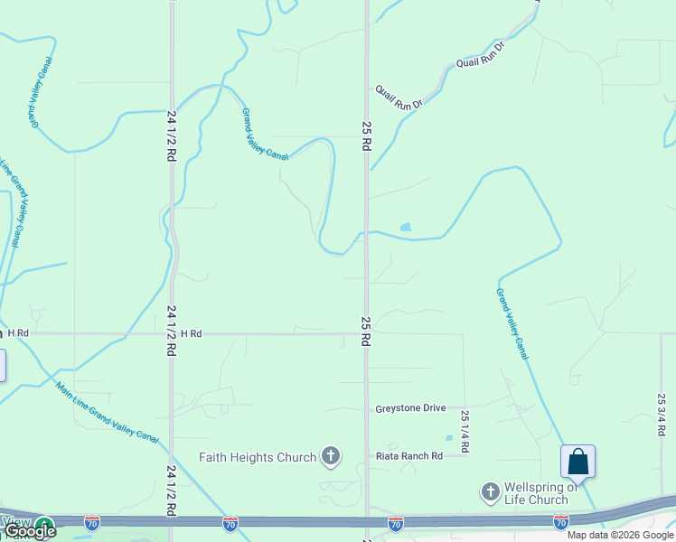 map of restaurants, bars, coffee shops, grocery stores, and more near 815 25 Road in Grand Junction