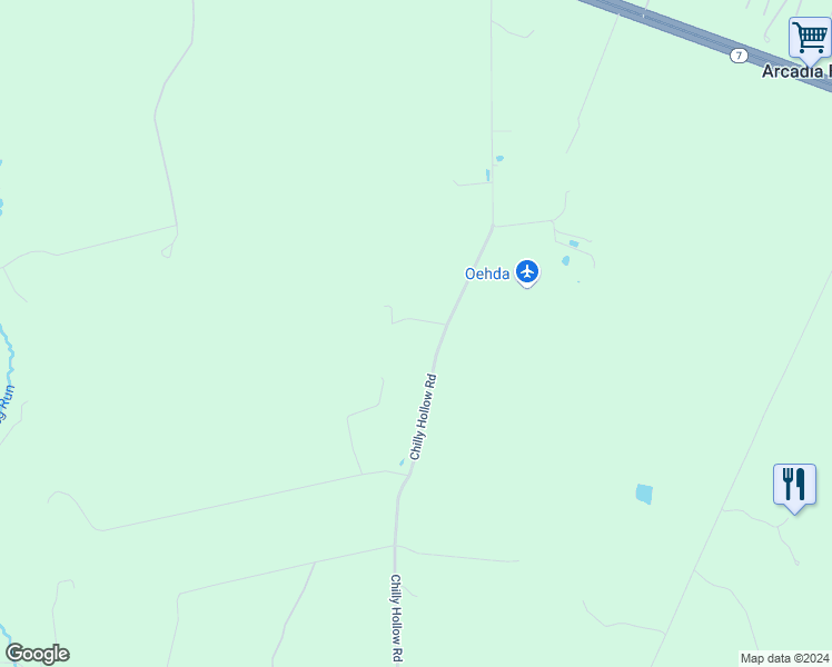 map of restaurants, bars, coffee shops, grocery stores, and more near 950 Pine Grove Road in Bluemont