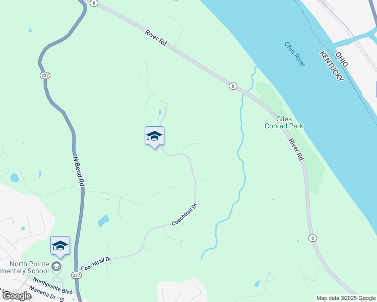map of restaurants, bars, coffee shops, grocery stores, and more near 681 Sulky Court in Hebron