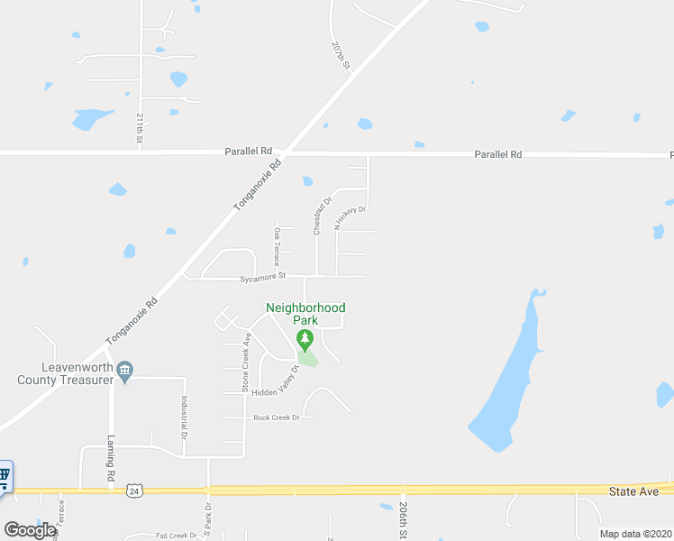 map of restaurants, bars, coffee shops, grocery stores, and more near 820 North Hickory Drive in Tonganoxie