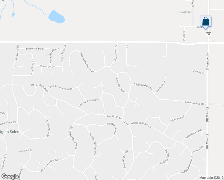 map of restaurants, bars, coffee shops, grocery stores, and more near 960 Bend in the Trail Road in Monument