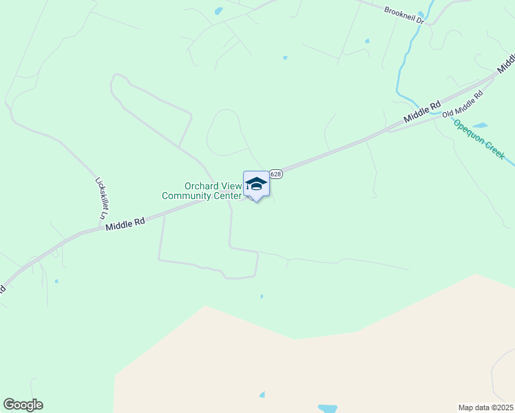 map of restaurants, bars, coffee shops, grocery stores, and more near 4275 Middle Road in Winchester