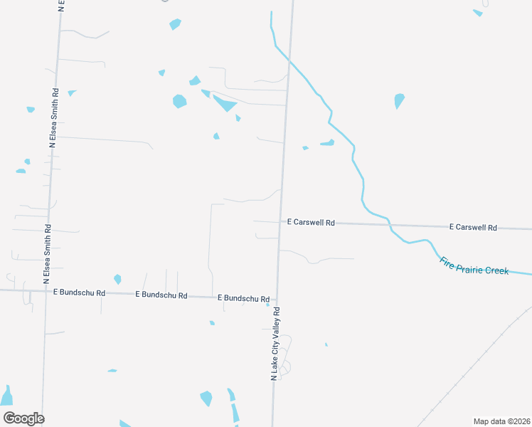 map of restaurants, bars, coffee shops, grocery stores, and more near 1414 North Lake City Valley Road in Buckner