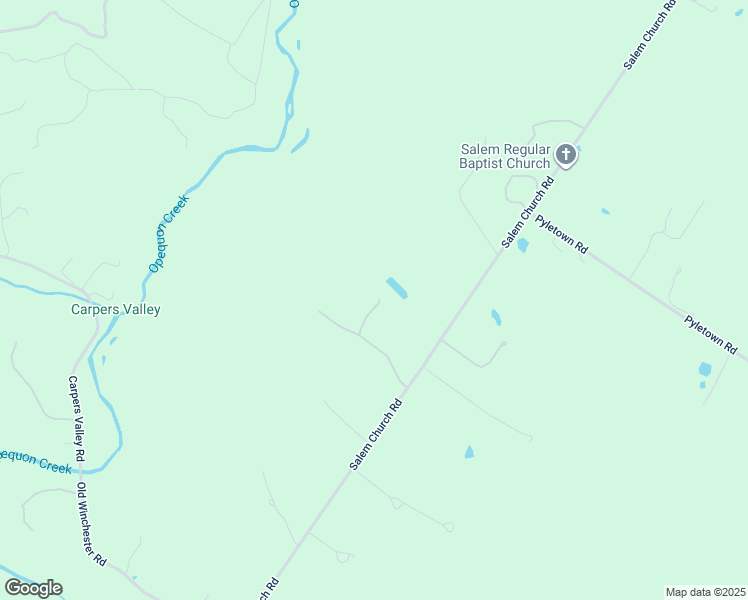 map of restaurants, bars, coffee shops, grocery stores, and more near 749 Salem Church Road in Boyce