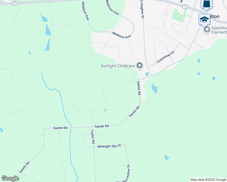 map of restaurants, bars, coffee shops, grocery stores, and more near 38369 Stone Eden Drive in Hamilton