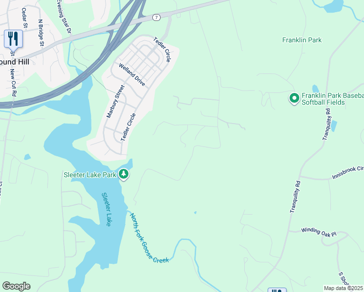 map of restaurants, bars, coffee shops, grocery stores, and more near 36181 Foxlore Farm Lane in Round Hill