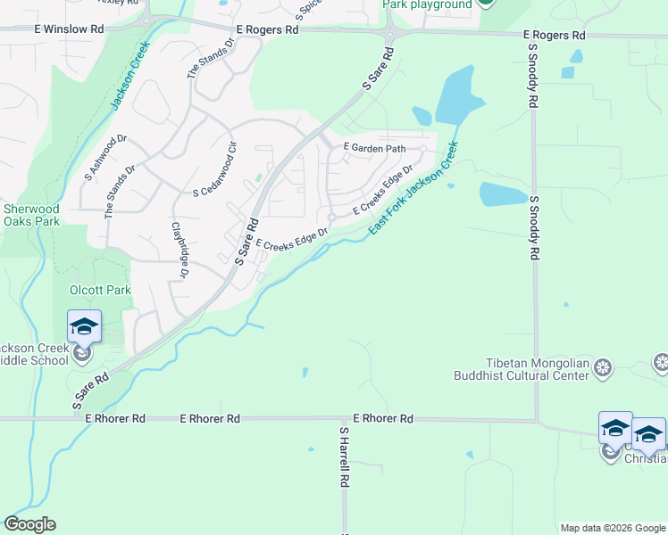 map of restaurants, bars, coffee shops, grocery stores, and more near 400 E 3rd St, Ste 5 in Bloomington