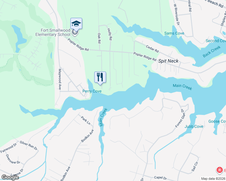 map of restaurants, bars, coffee shops, grocery stores, and more near 1761 Poplar Ridge Road in Pasadena