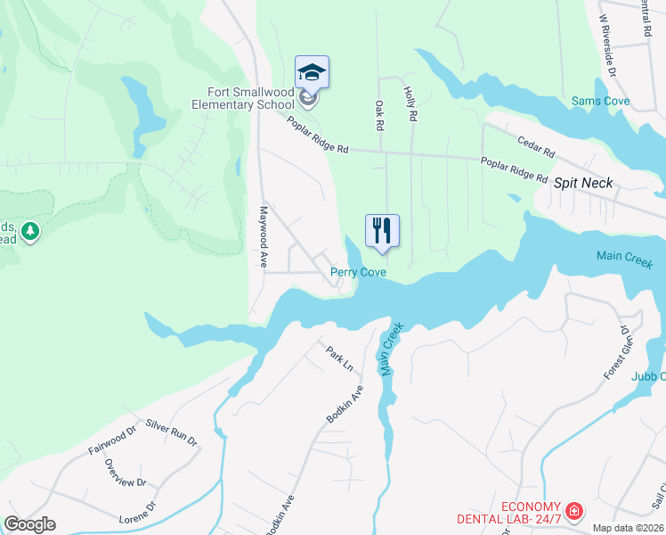 map of restaurants, bars, coffee shops, grocery stores, and more near 8000 Highview Road in Pasadena