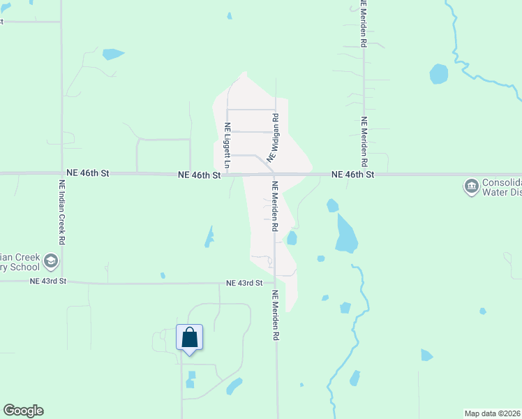 map of restaurants, bars, coffee shops, grocery stores, and more near 4521 Northeast Meriden Road in Topeka