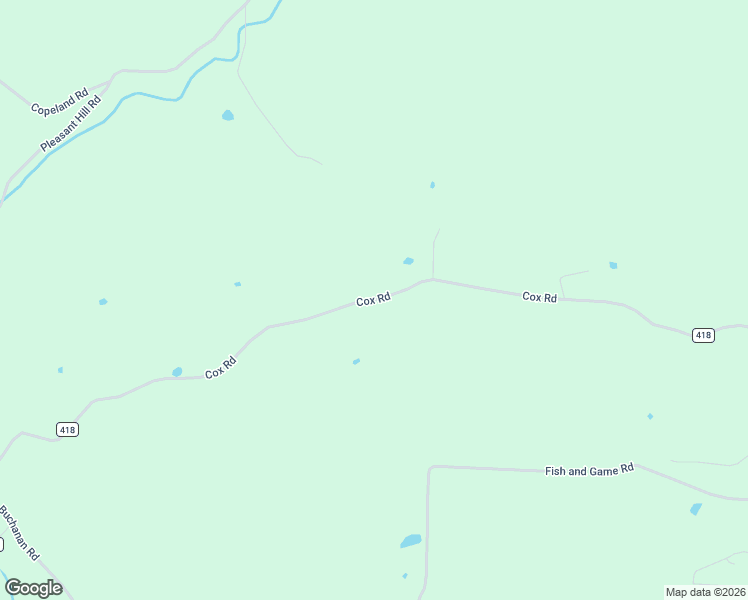 map of restaurants, bars, coffee shops, grocery stores, and more near Township Road 418 in Pike County